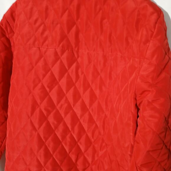 Jordan Blue Label Women's Lightweight Red Quilted (Button Down) Jacket Size XL - Picture 6 of 7